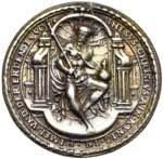 SAINT EMPIRE, AR médaille, 1550, C. Welcz. ... 