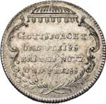 SUISSE, AR médaille, 1734. Prix décole ... 