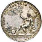 SUISSE, AR médaille, 1706, Gessner. 80e ... 