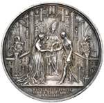 AUTRICHE, AR médaille, 1854, Lange. Mariage ... 