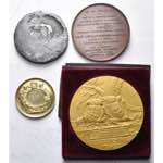 lot de 4 médailles: Belgique, 1875, ... 