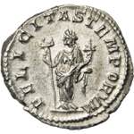MACRIN (217-218), AR denier, Rome. D/ IMP C ... 