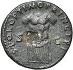 TRAJAN (98-117), AE dupondius, 104-111, ... 
