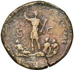 TRAJAN (98-117), AE sesterce, 116-117, Rome. ... 