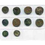 MARC AURELE (161-180), lot de 10 bronzes: ... 