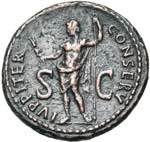 DOMITIEN Auguste (81-96), AE as, 85, Rome. ... 