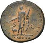 TRAJAN (98-117), AE sesterce, 112-115, Rome. ... 