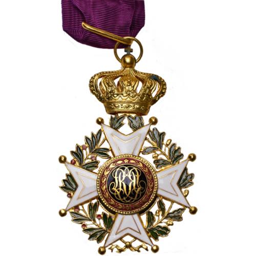 BELGIQUE, Ordre de Léopold. Croix de ... 