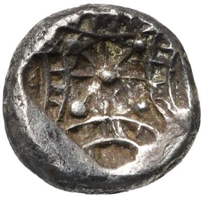 CARIE, KINDYA, AR diobole, vers 500-490 av. ... 