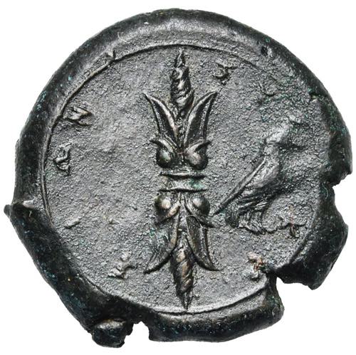 SICILE, SYRACUSE, AE bronze, 367-344 av. ... 