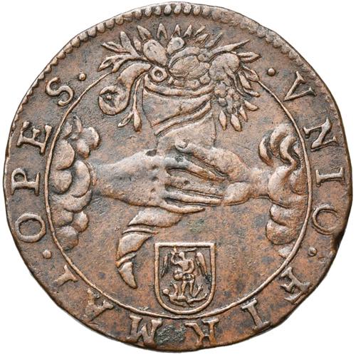 PAYS-BAS MERIDIONAUX, Cu jeton, 1624. ... 