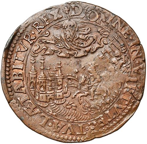 PAYS-BAS MERIDIONAUX, Cu jeton, 1585. Etats ... 