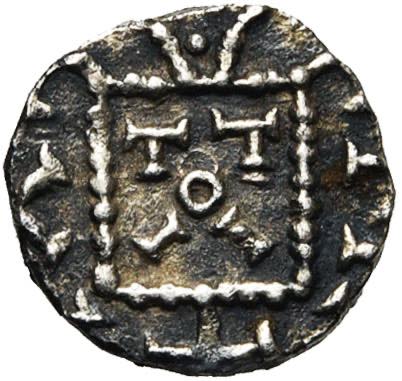ANGLO-SAXONS, AR sceat, vers 680-710. Type ... 