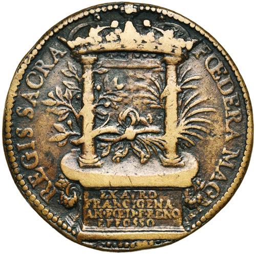 FRANCE, AE médaille, 1602, Dupré. ... 