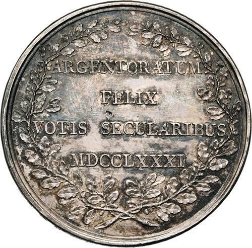 FRANCE, AR médaille, 1781, Duvivier (non ... 