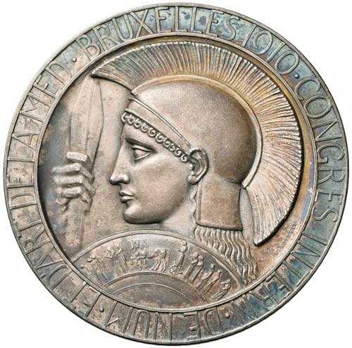 BELGIQUE, AR médaille, 1910, Devreese & ... 