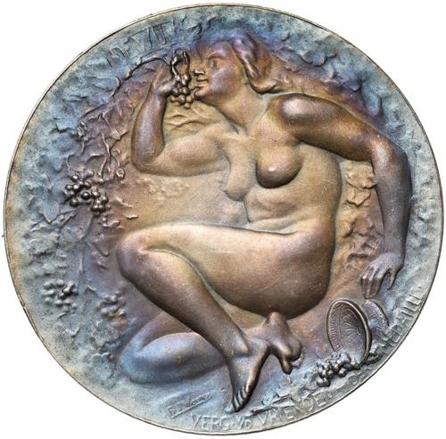 PAYS-BAS, AR médaille, 1906, Werner. La ... 