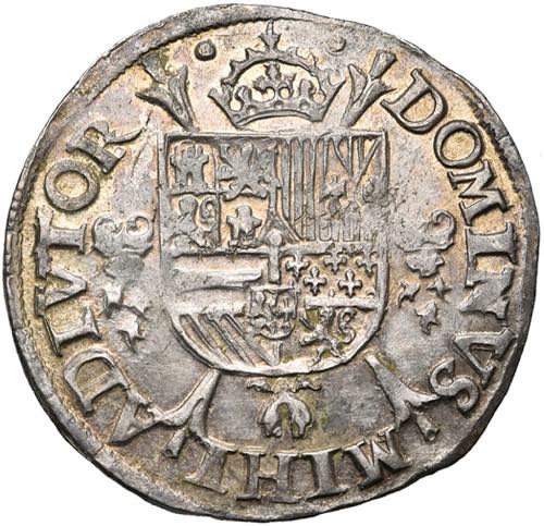 BRABANT, Duché, Philippe II (1555-1598), AR ... 