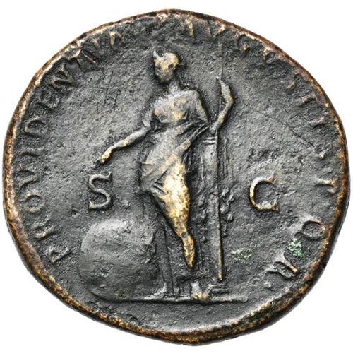 TRAJAN (98-117), AE sesterce, 114-117, Rome. ... 