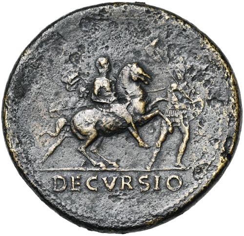 NERON (54-68), AE sesterce, 63, Rome. D/ ... 