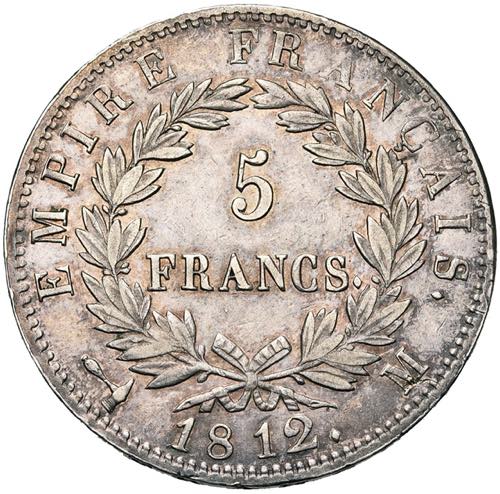 FRANCE, Napoléon Ier (1804-1814), AR 5 ... 