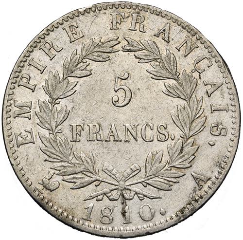 FRANCE, Napoléon Ier (1804-1814), AR 5 ... 