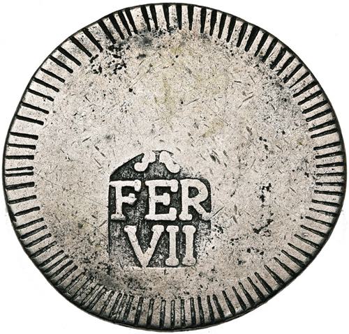 ESPAGNE, Ferdinand VII (1808-1833), AR 1 ... 