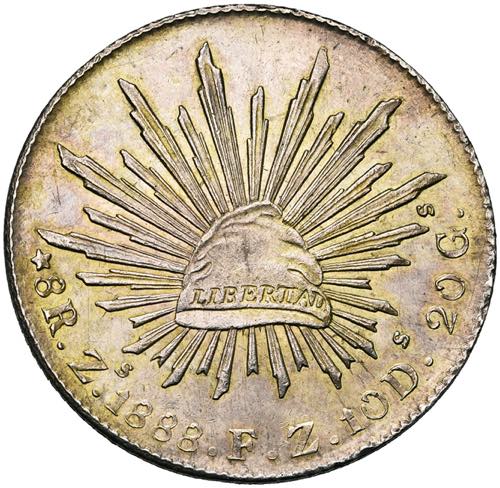 MEXIQUE, République (1823-1905), AR 8 ... 