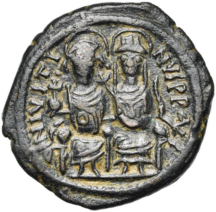 Justin II (565-578), AE ... 
