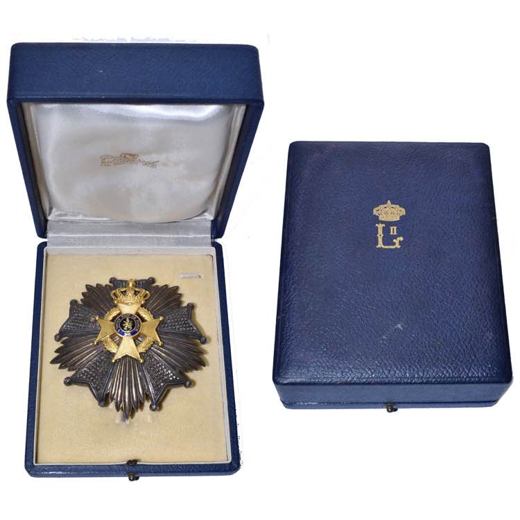 BELGIQUE, Ordre de Léopold II, plaque de ... 