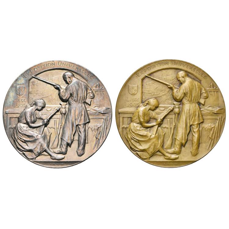 BELGIQUE, médaille, 1905, Devreese. Gustave ... 