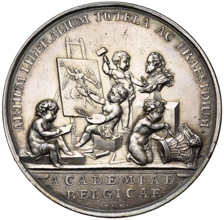 PAYS-BAS MERIDIONAUX, AR médaille, 1778, ... 
