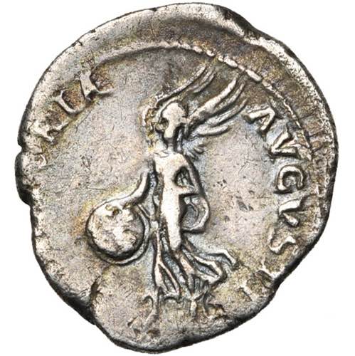 VITELLIUS (69-69), AR denier, 69, Gaule. D/ ... 