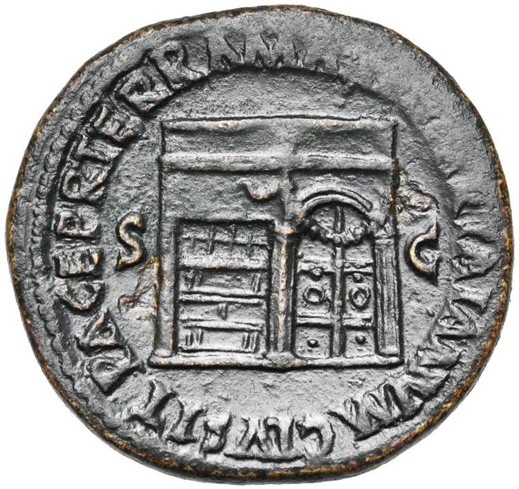 NERON (54-68), AE sesterce, vers 66, Rome. ... 
