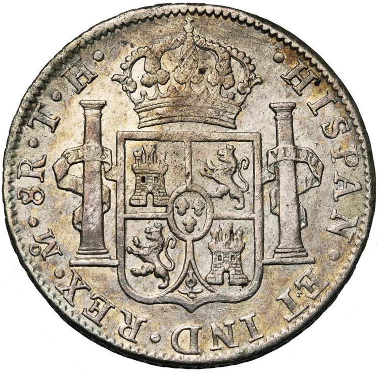 MEXIQUE, Ferdinand VII (1808-1821), AR 8 ... 