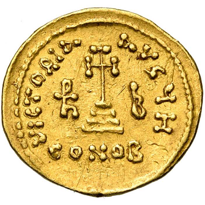 Héraclius (610-641), AV solidus, 638-639 ... 