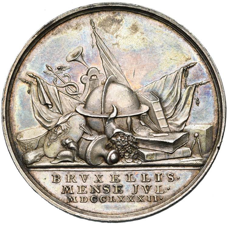 PAYS-BAS MERIDIONAUX, AR médaille, 1782, ... 