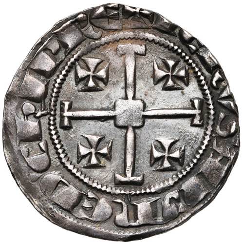 ROYAUME DE CHYPRE, Hugues IV (1324-1359), AR ... 
