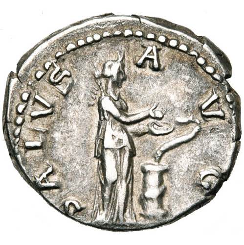 HADRIEN (117-138), AR denier, 134-138, Rome. ... 