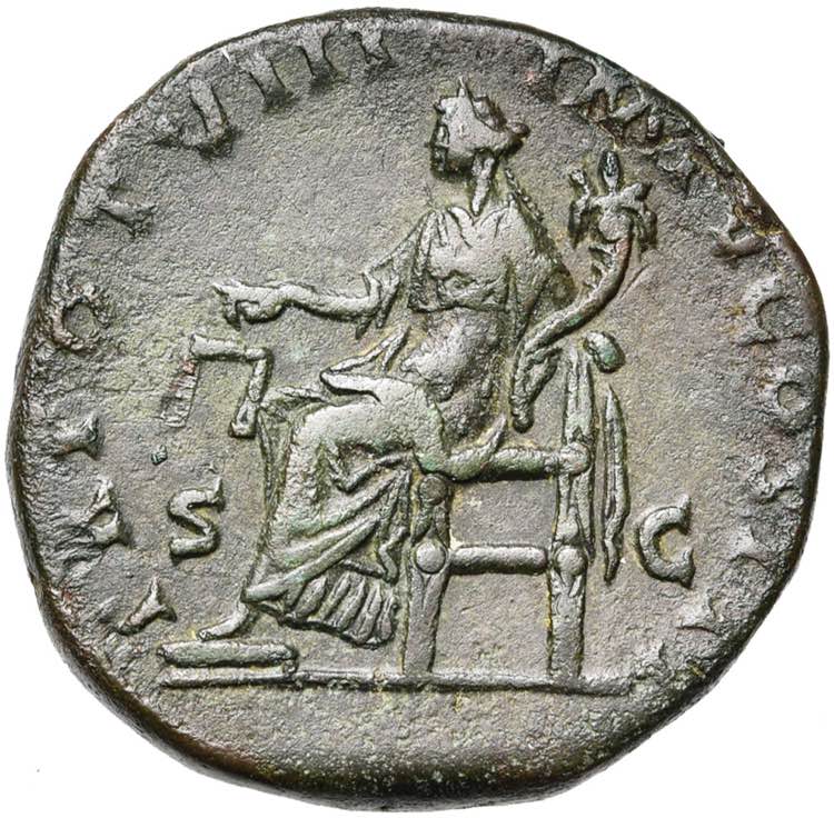LUCIUS VERUS (161-169), AE sesterce, ... 