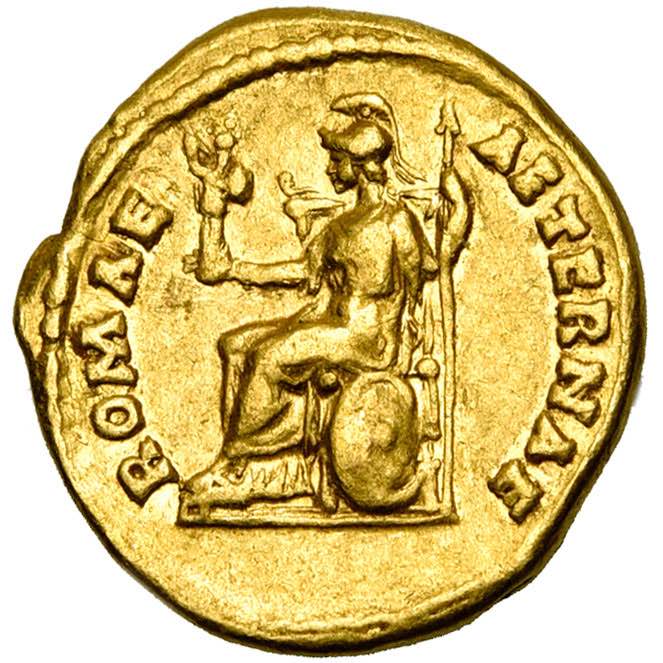 HADRIEN (117-138), AV aureus, 134-138, Rome. ... 