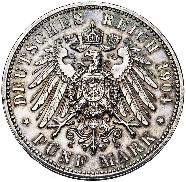 ALLEMAGNE, SAXE, Royaume, Georg (1902-1904), ... 