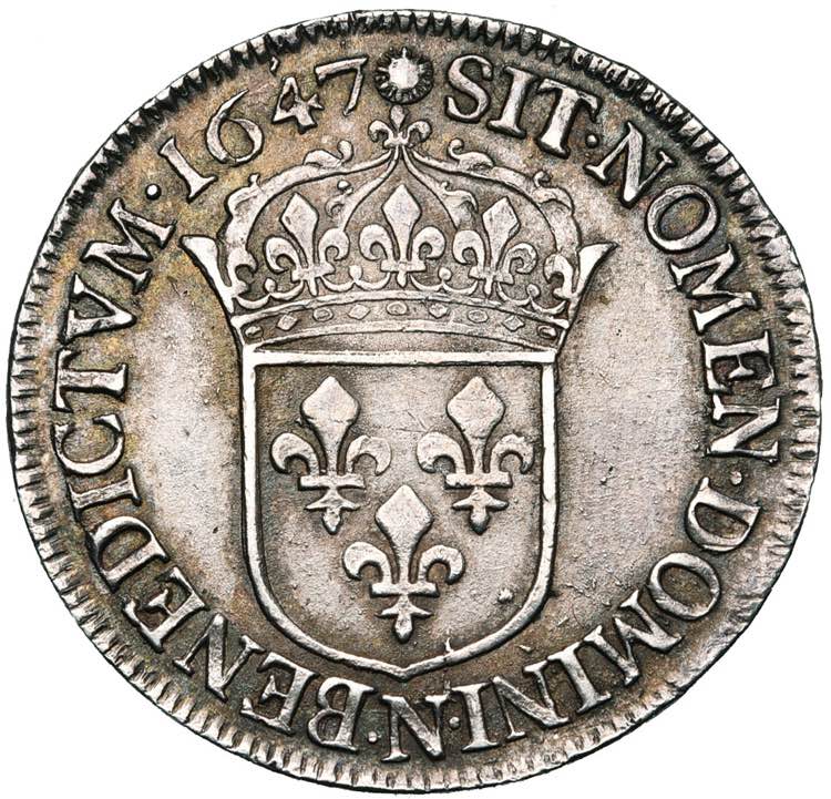 FRANCE, Royaume, Louis XIV (1643-1715), AR ... 