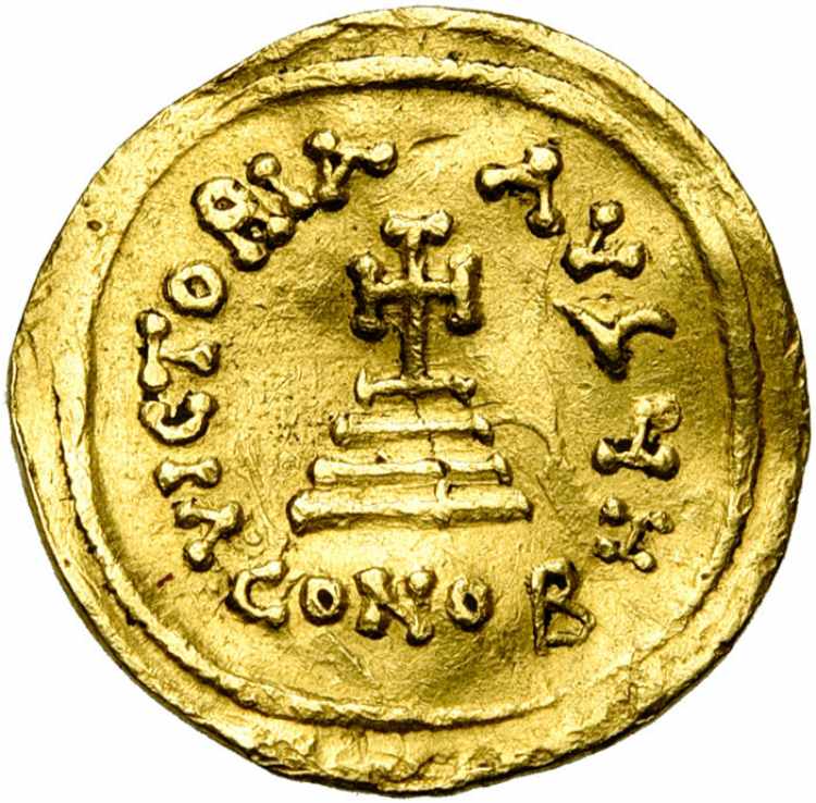 Héraclius (610-641), AV solidus, 629-631, ... 