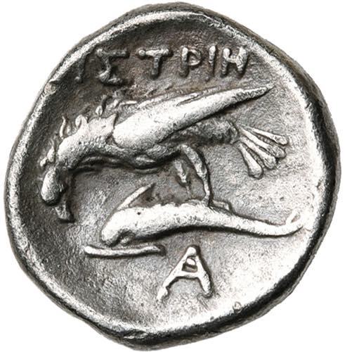 MESIE, ISTROS, AR drachme, vers 350 av. ... 