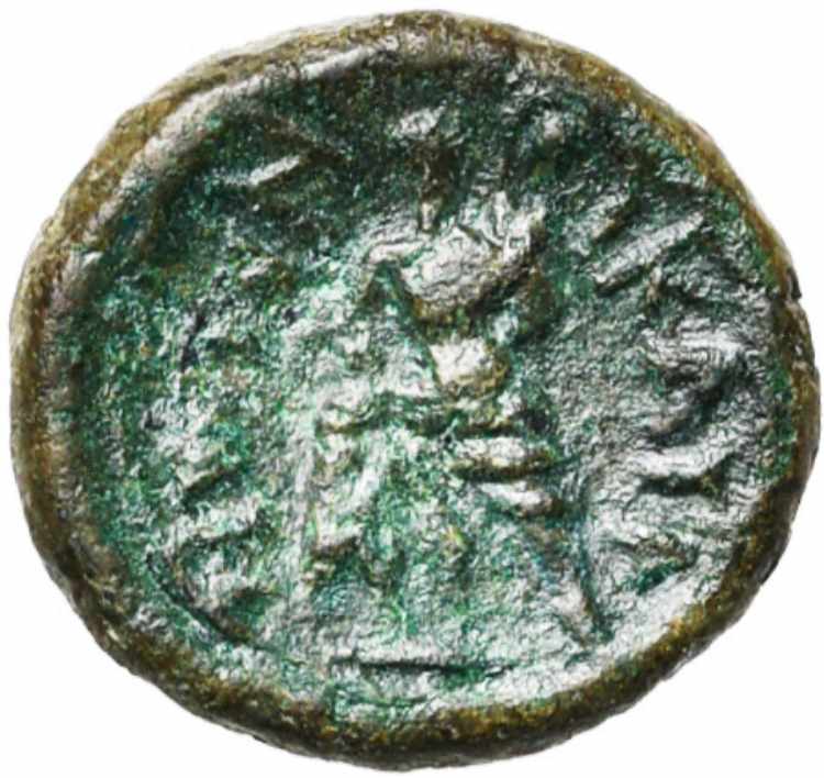 SICILE, CATANE, AE onkia, 405-402 av. J.-C. ... 