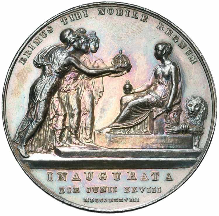 GRANDE-BRETAGNE, AR médaille, 1838, ... 