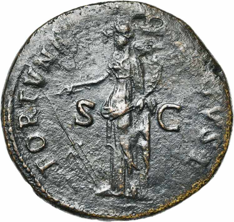 NERVA (96-98), AE sesterce, 97, Rome. D/ IMP ... 