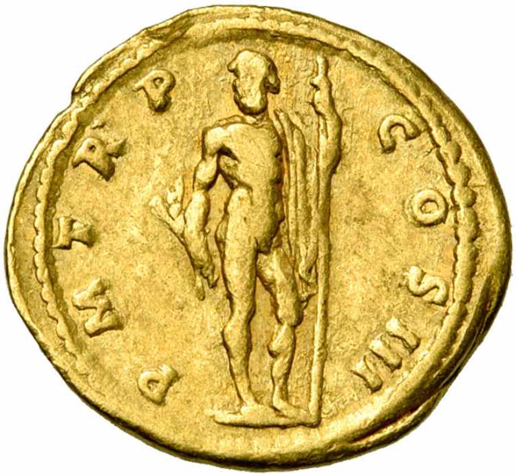 HADRIEN (117-138), AV aureus, 119-138, Rome. ... 