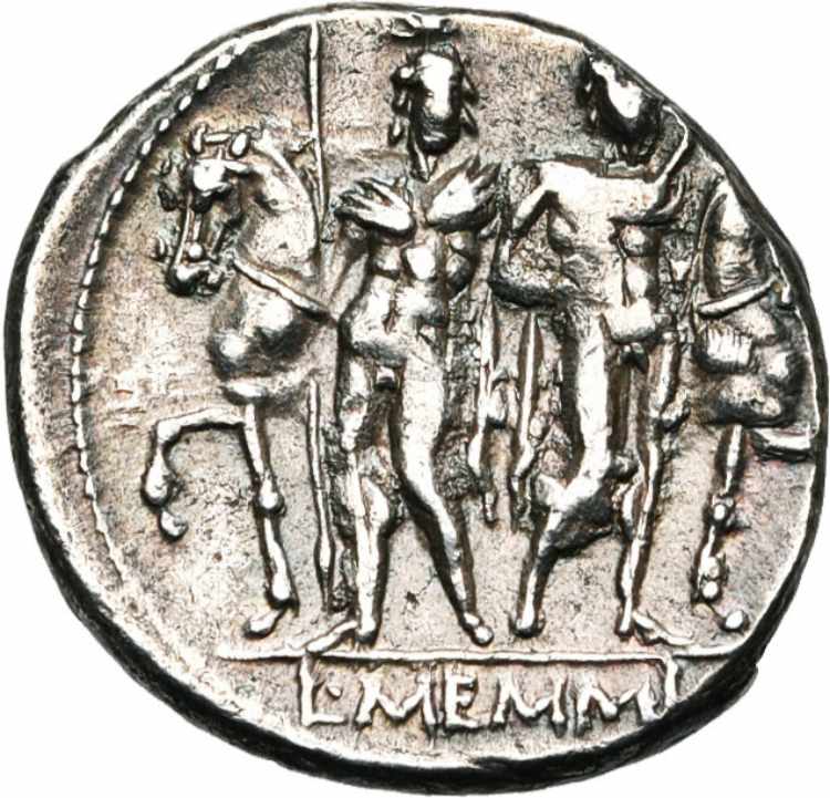 L. Memmius, AR denier, 109-108 av. J.-C., ... 